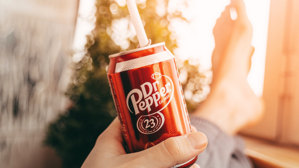 diet dr pepper nutrition label